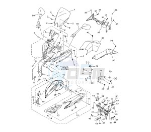 XJ6-F DIVERSION 600 drawing COWLING 1