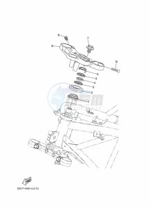 YZF320-A YZF-R3 (B7PD) drawing STEERING