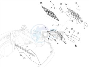 GTV 300 HPE SEI GIORNI IE E4 ABS (APAC) drawing Rear cover - Splash guard