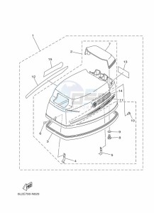 25NMHOL drawing TOP-COWLING