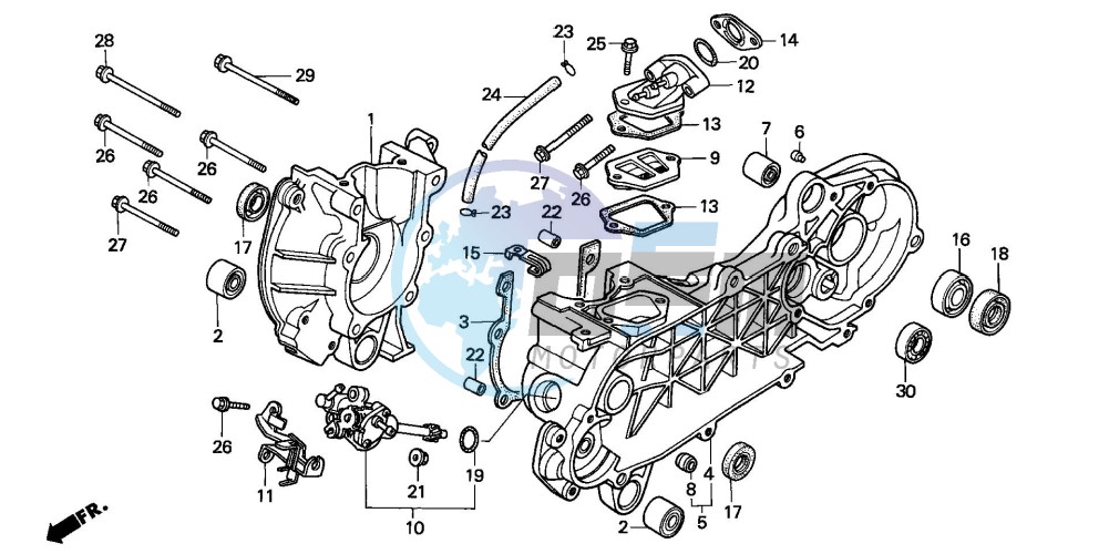 CRANKCASE/OIL PUMP