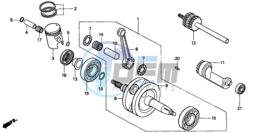 CRANKSHAFT/PISTON