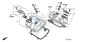 XL700VB drawing CYLINDER HEAD COVER