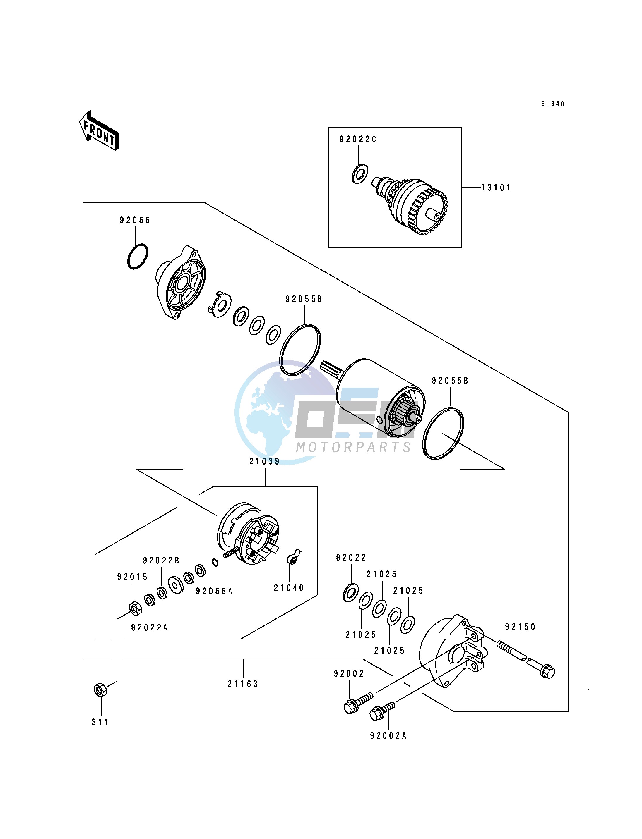 STARTER MOTOR