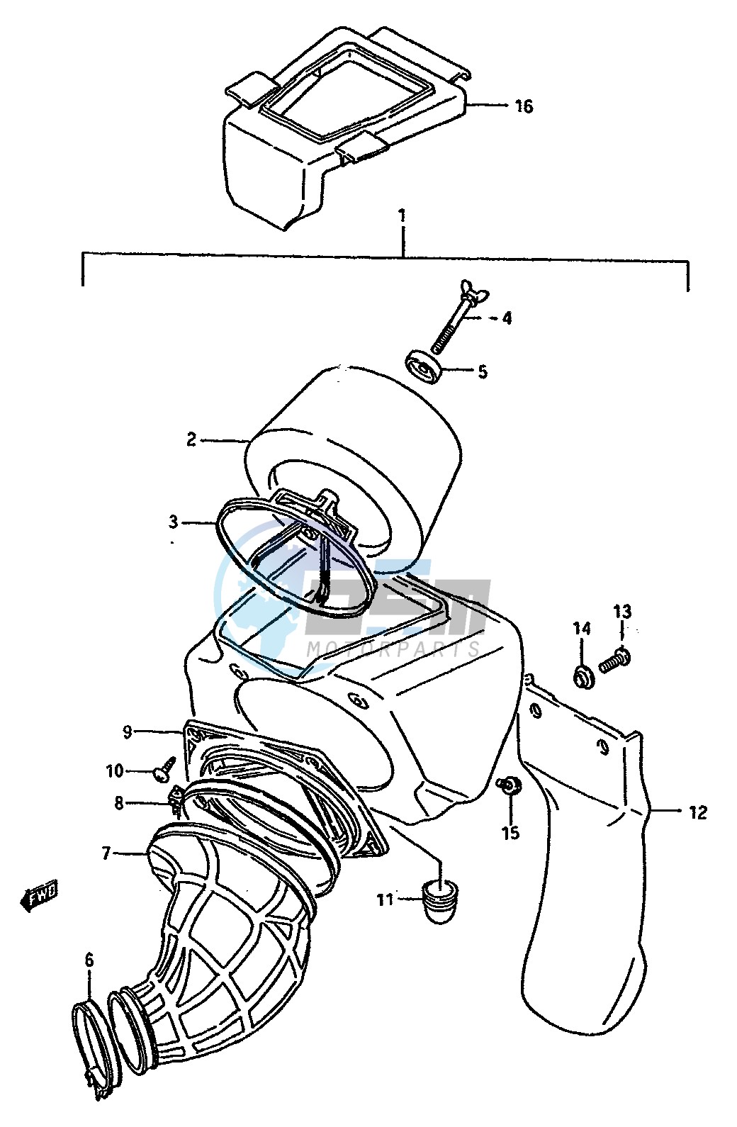 AIR CLEANER (MODEL H J)