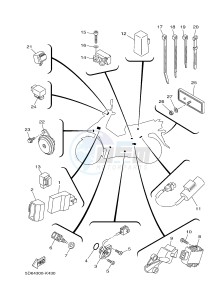 T135 T135FI CRYPTON X (5D67) drawing ELECTRICAL 2