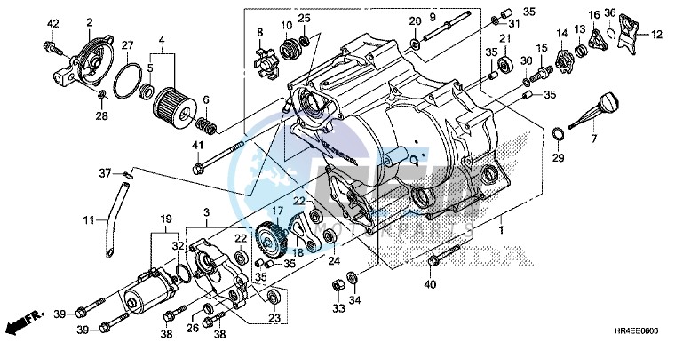 FRONT CRANKCASE COVER