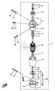 60FEDO drawing STARTER-MOTOR