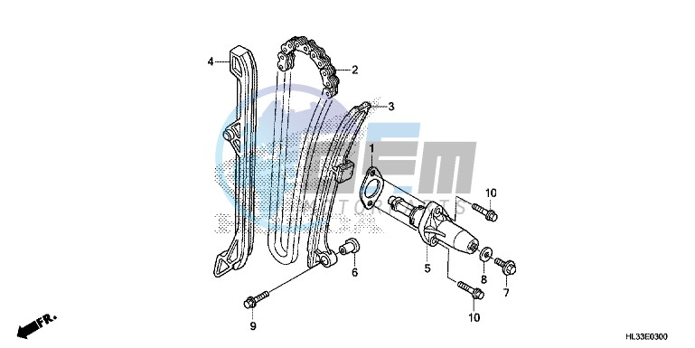 CAM CHAIN/TENSIONER