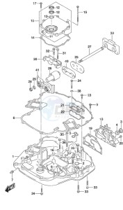 DF 250 drawing Engine Holder SS Model