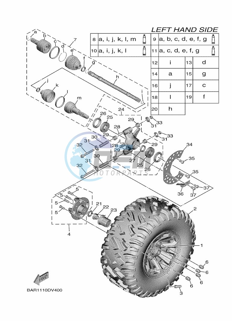 REAR WHEEL