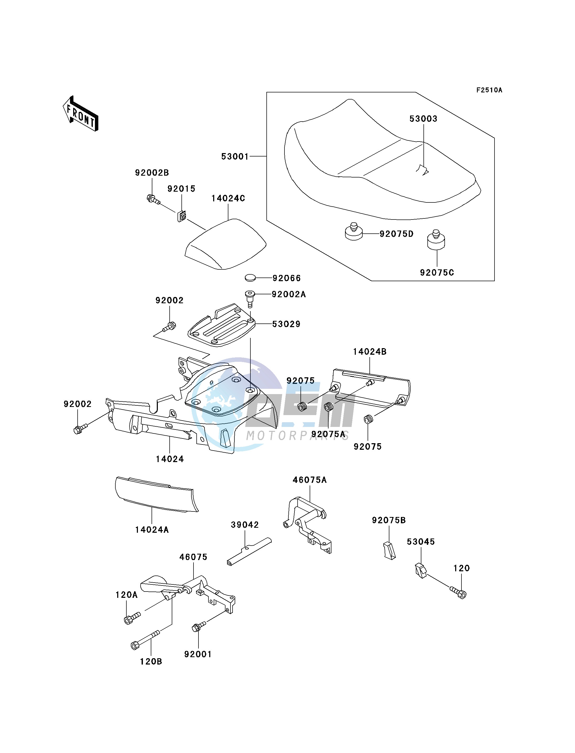 SEAT-- ZG1000-A19- -