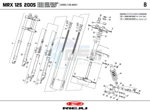 MRX-125-4T-RED drawing SUSPENS2