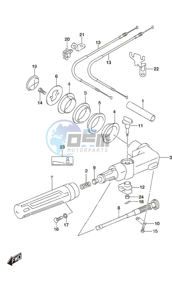 Tiller Handle