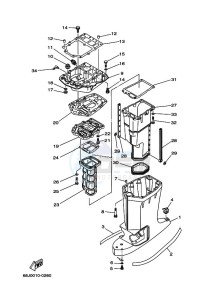 Z150Q drawing UPPER-CASING