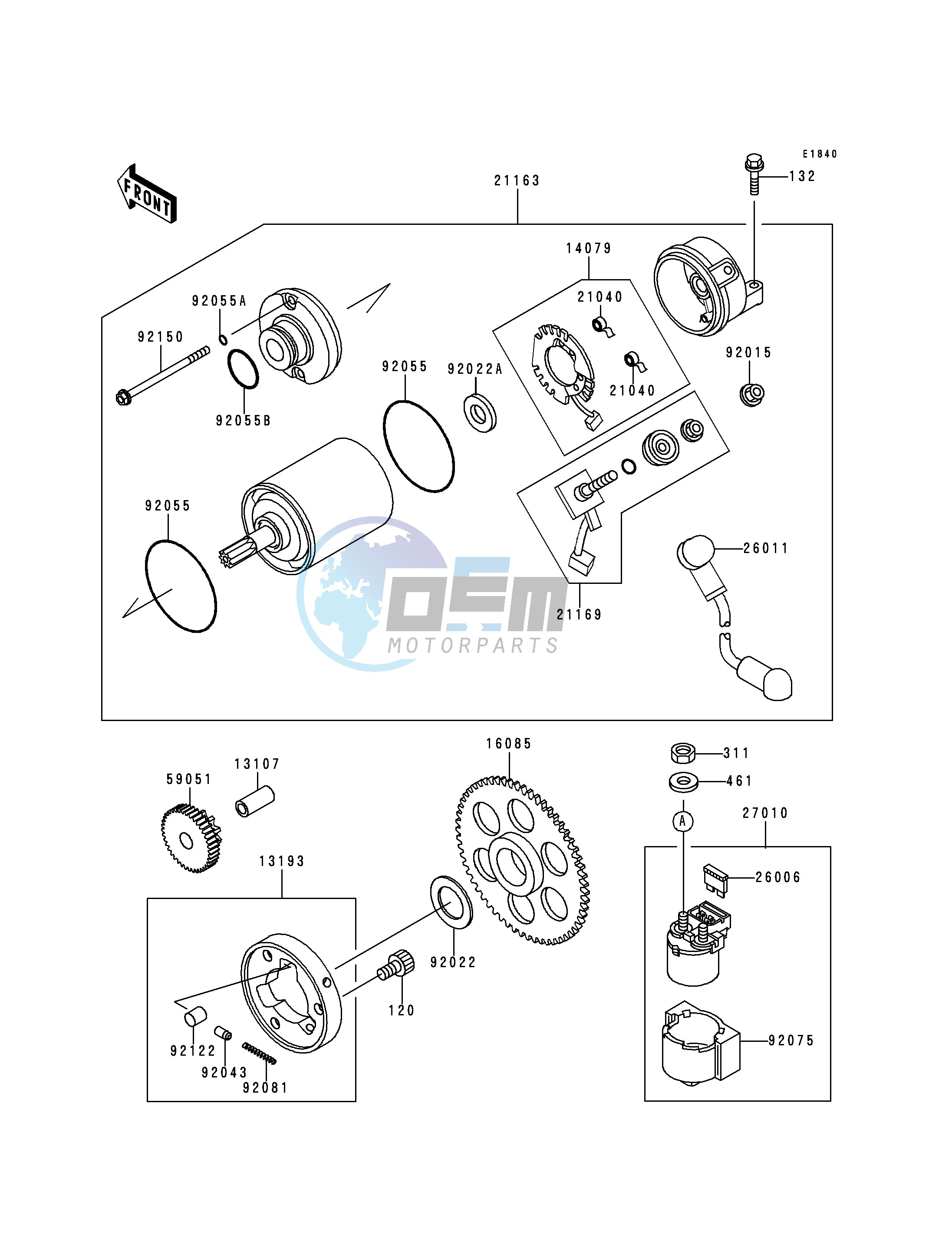 STARTER MOTOR