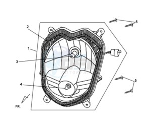 ORBIT II 50 TS drawing HEADLAMP CPL