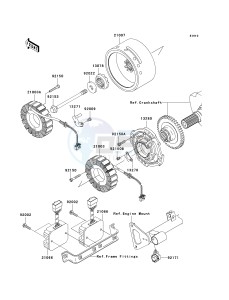 VN 1600 A [VULCAN 1600 CLASSIC] (A6F-A8FA) A8FA drawing GENERATOR