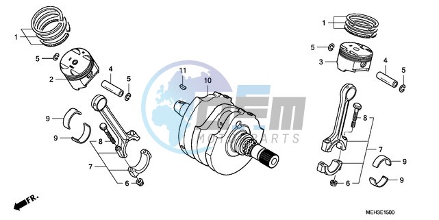 CRANKSHAFT/PISTON