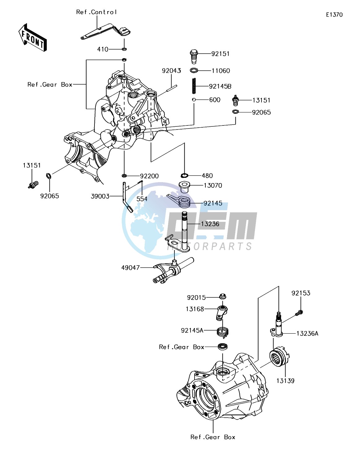 Gear Change Mechanism