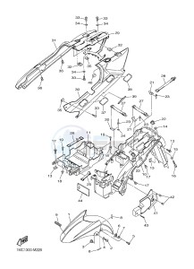 FJR1300A FJR1300A ABS (1MCN) drawing FENDER