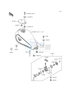 EN 500 A [VULCAN 500] (A6-A7) [VULCAN 500] drawing FUEL TANK