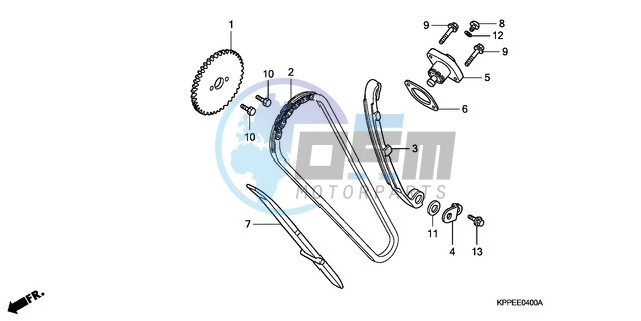 CAM CHAIN/TENSIONER