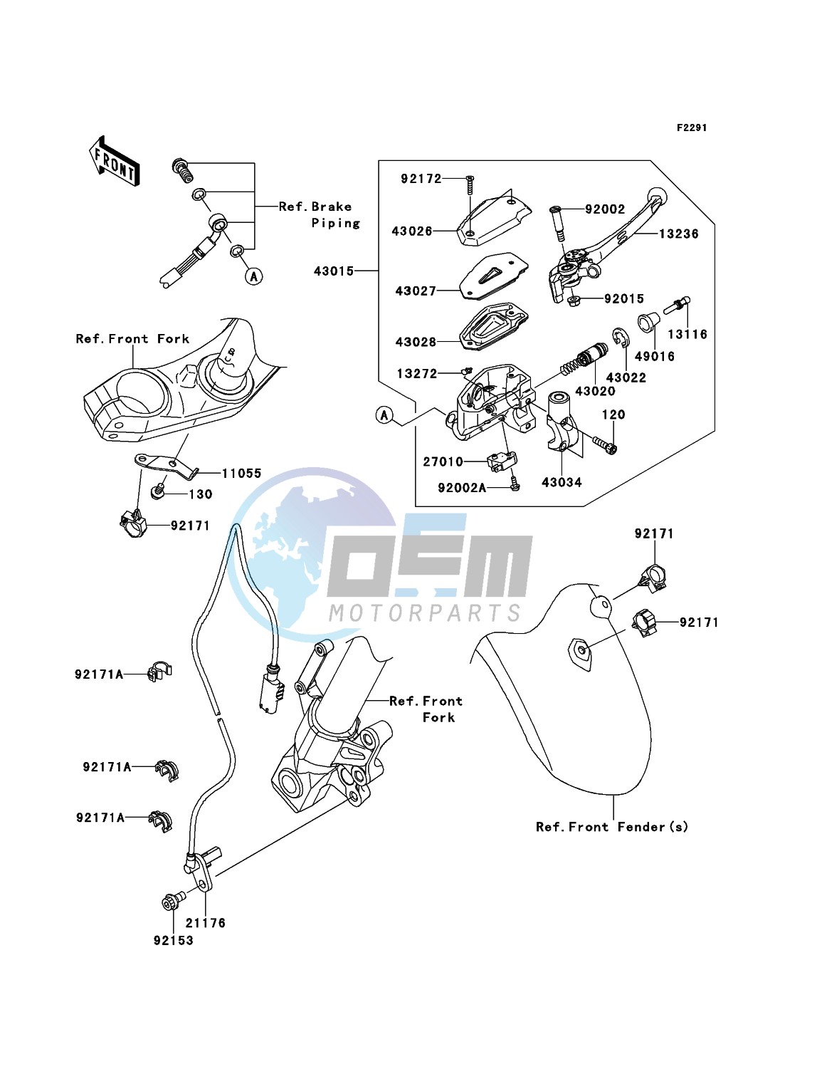 Front Master Cylinder