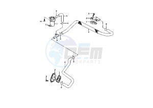 RAPTOR IE 650 drawing SECONDARY AIR SYSTEM