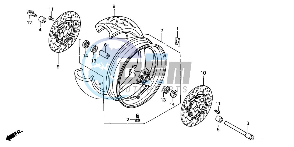 FRONT WHEEL