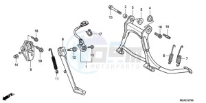 GL18009 Australia - (U) drawing STAND