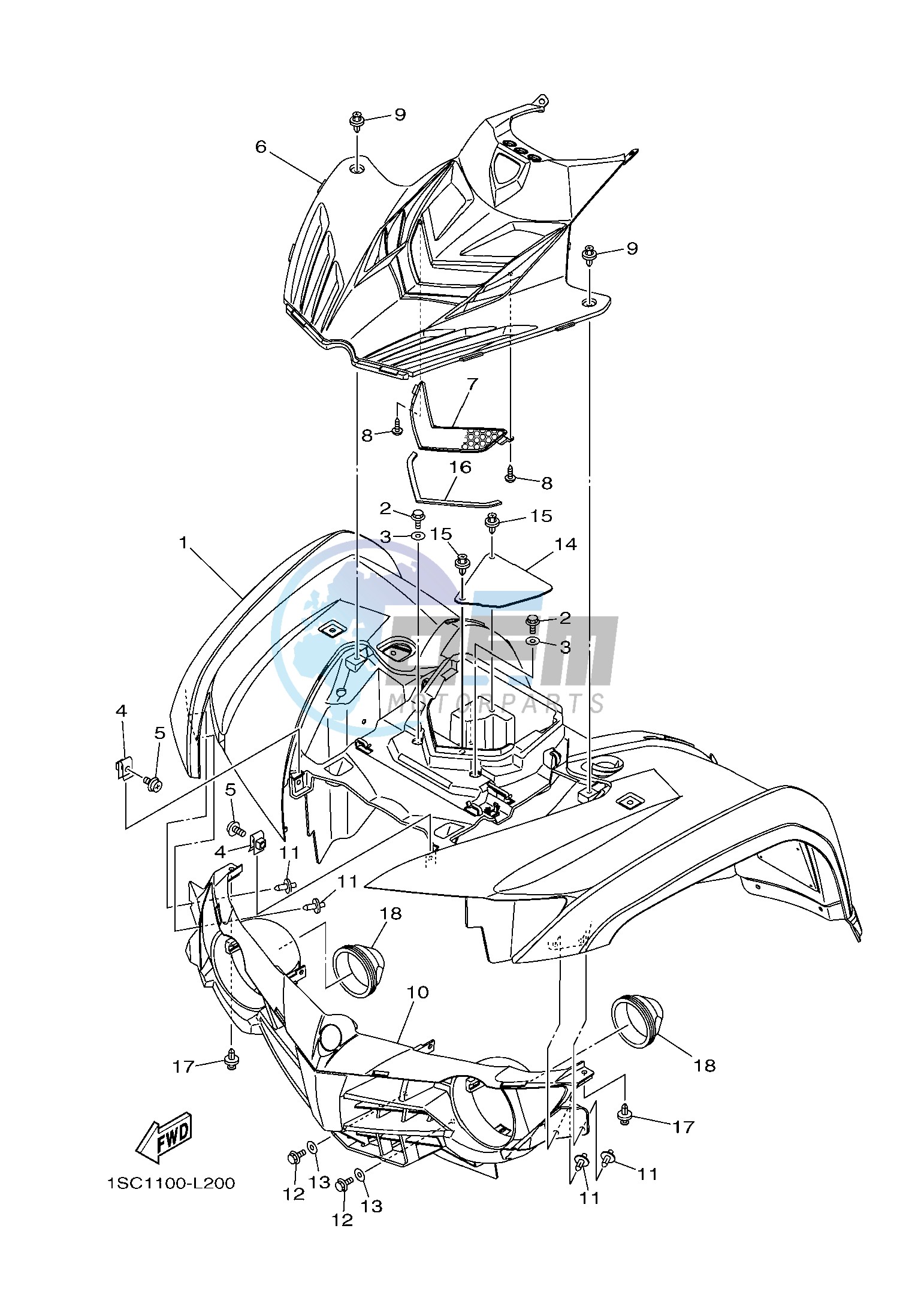 FRONT FENDER