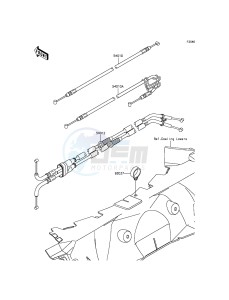 ZZR1400 ABS ZX1400FFFA FR GB XX (EU ME A(FRICA) drawing Cables