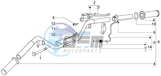 Handlebars component RH