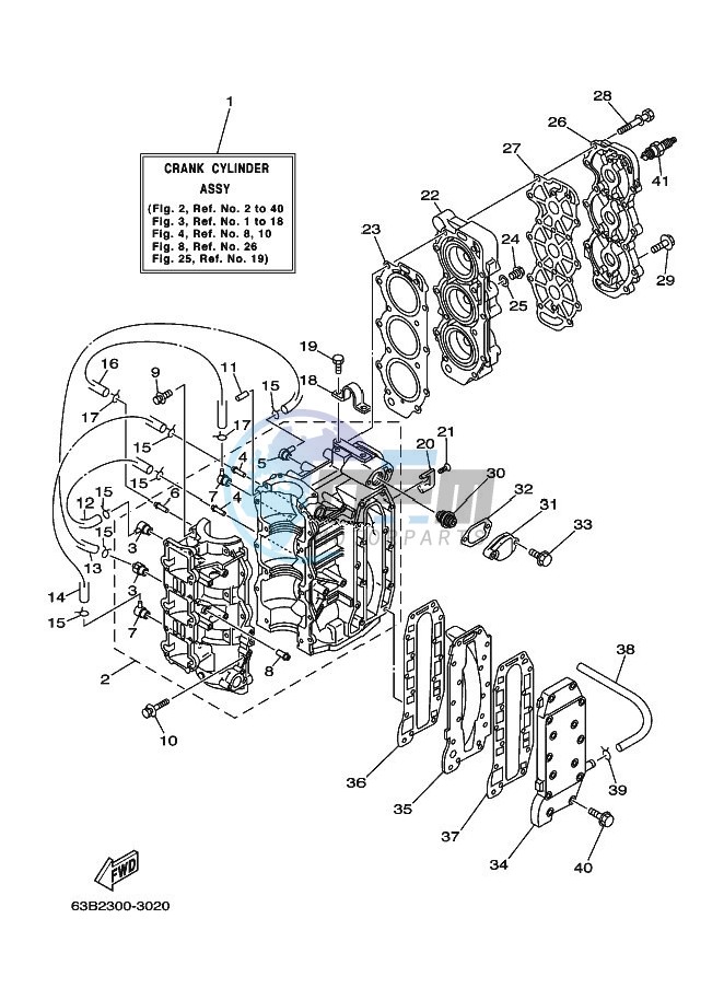 CYLINDER--CRANKCASE