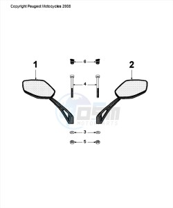 FIGHT 4 50 2T ICEBLADE drawing MIRRORS