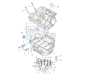 FZ1 1000 drawing CRANKCASE