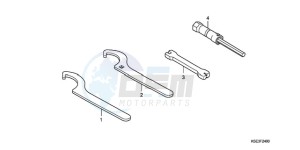 CRF150R9 Europe Direct - (ED) drawing TOOLS