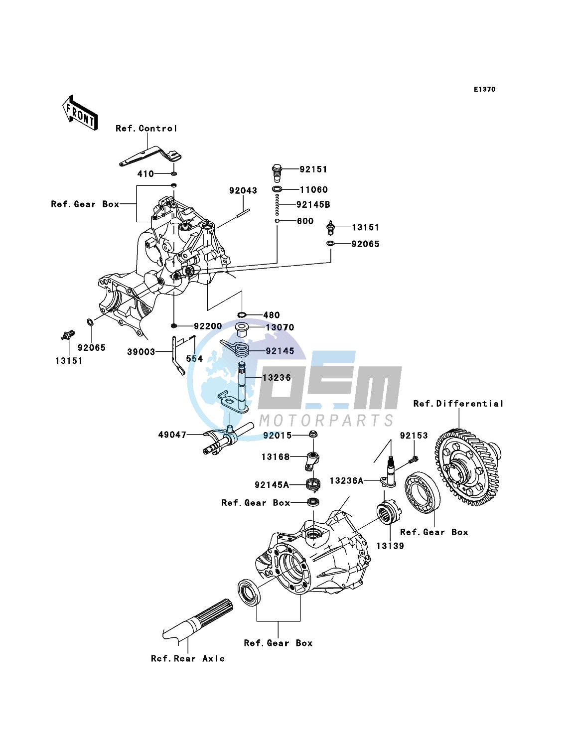 Gear Change Mechanism