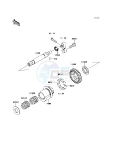 Z1000SX ZX1000GCF FR GB XX (EU ME A(FRICA) drawing Balancer