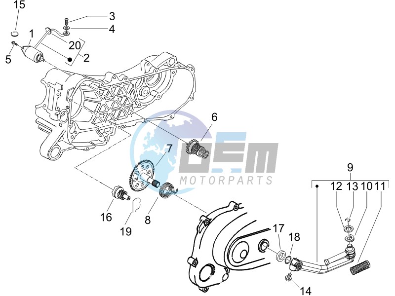 Starter - Electric starter