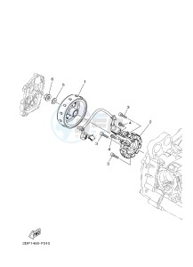 GPD125A GPD125-A NMAX125 (2DS1 2DS5) drawing GENERATOR