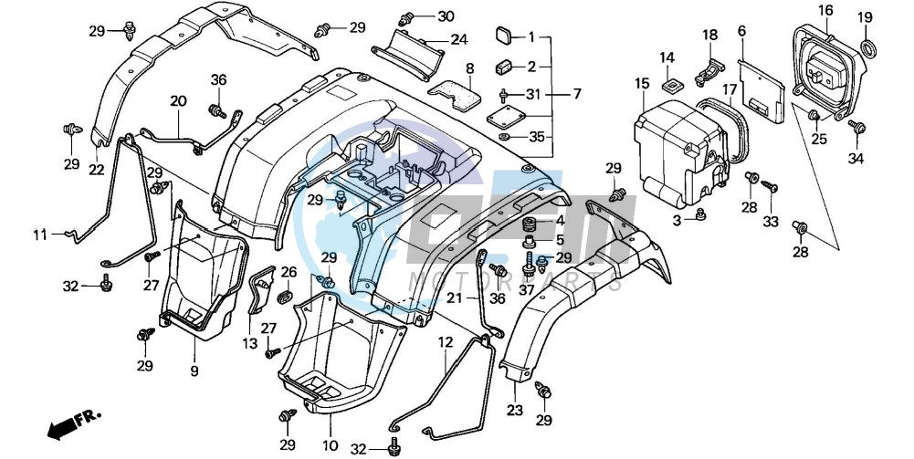 REAR FENDER (1)