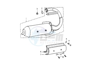 ELYSTAR TSDI - 50 cc drawing EXHAUST