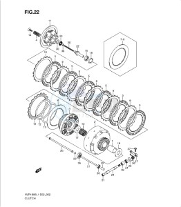 VLR1800 drawing CLUTCH