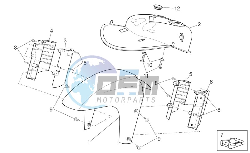 Front body - Front mudguard