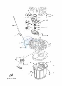 FL300BET drawing VENTILATEUR-DHUILE