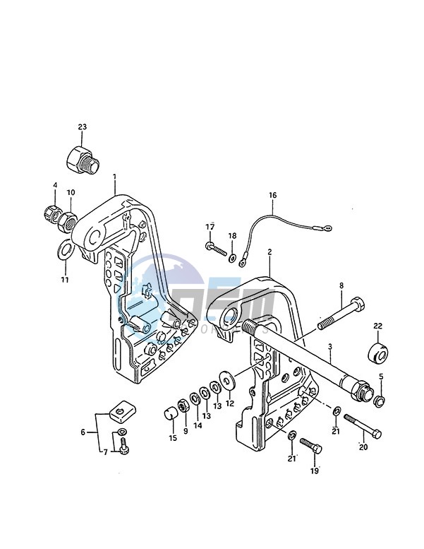 Clamp Bracket (1988 to 1994)