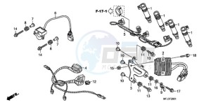 CBR600RR9 Korea - (KO / MK) drawing SUB HARNESS