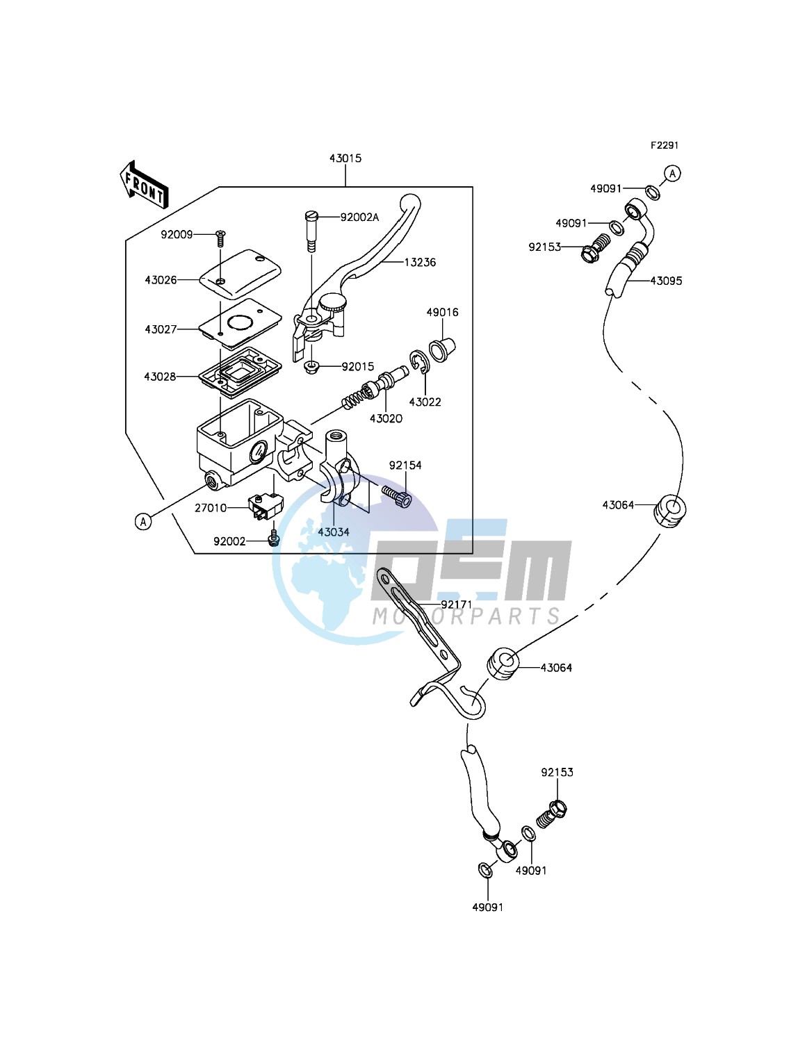 Front Master Cylinder